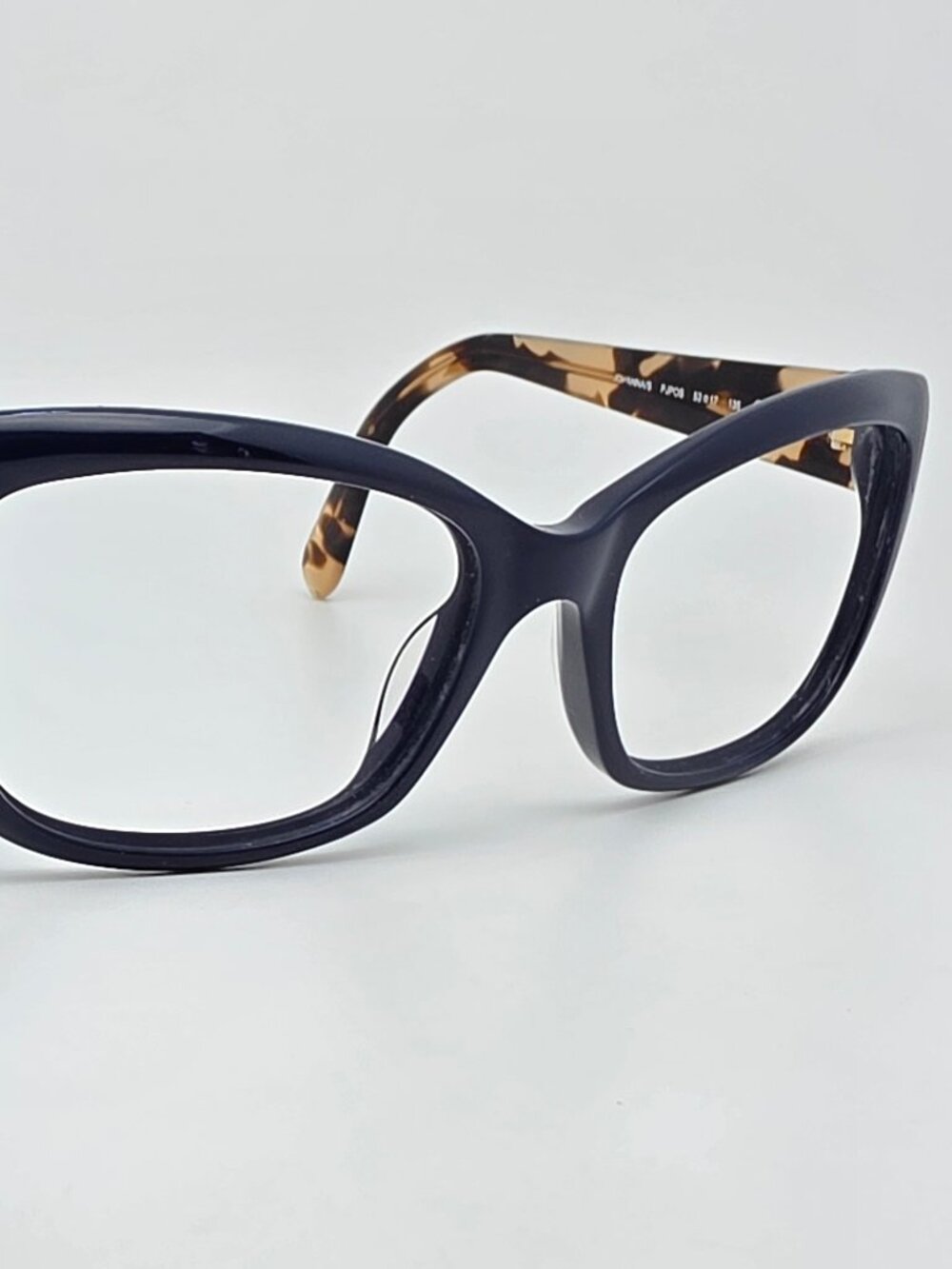Kate Spade New York Johanna Navy Blue Tortoise Cat Eye Sunglasses Frame 53mm - Picture 6 of 13